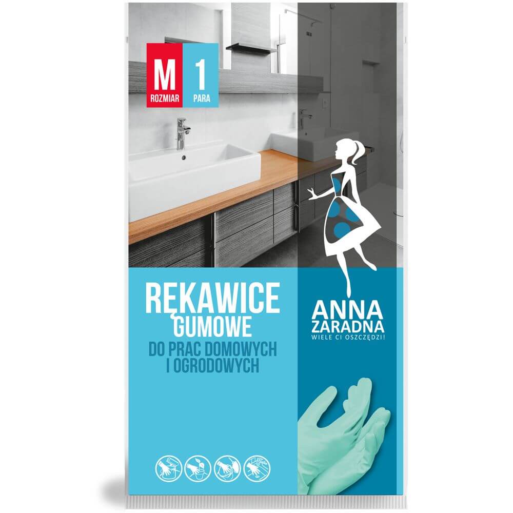 Anna Zaradna Rękawice Gumowe | higienapartner.pl