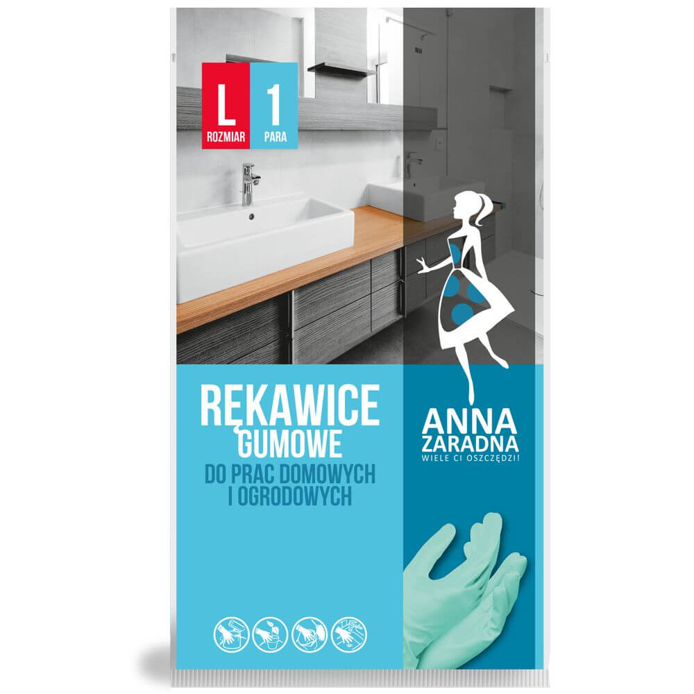Anna Zaradna Rękawice Gumowe | higienapartner.pl