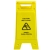 Tablica Ostrzegawcza Żółta ver. PL-ANG Nadruk Czarny HS318/B