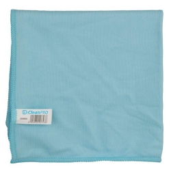 CleanPRO Ścierka do Szyb 40x40 Niebieski 240g/m2 10szt. 358660