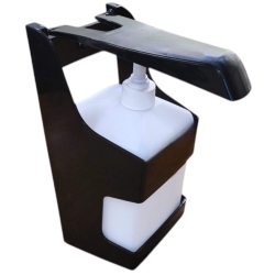 deClean Dozownik do Dezynfekcji 1litr Łokciowy Czarny HS138B