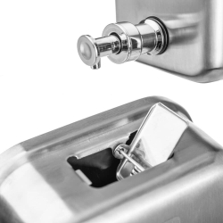 Dozownik Stalowy do Mydła w Płynie 500ml HS160