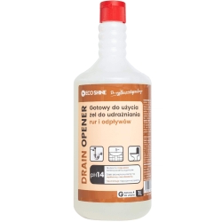 ECO SHINE DRAIN OPENER 1L Zagęszczony preparat do udrażniania rur