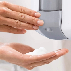 Jofel Dozownik do Mydła / Płynu 0.9L AITANA ANTIBACTERIAN Kolor Biały AC70700