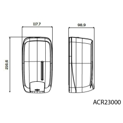 Jofel Dozownik do Mydła w Płynie 1L TIMELESS Kolor Biały ACR23000