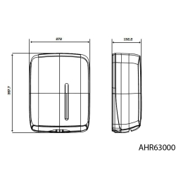 Jofel Podajnik do Ręczników Składanych 600 TIMELESS Kolor Czarny AHR63600