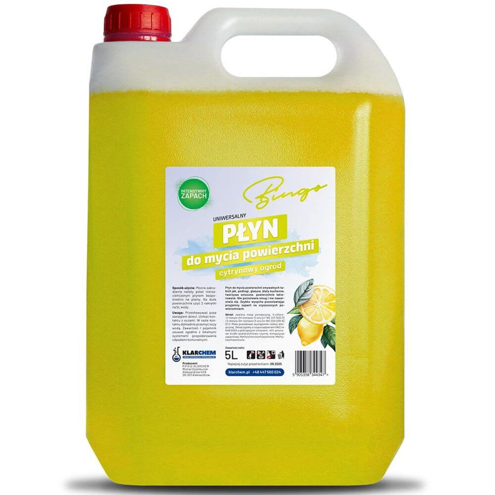 Płyn Uniwersalny BINGO 5 litrów | higienapartner.pl