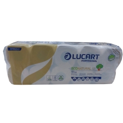 Lucart Papier Toaletowy EcoNatural 10 Celuloza 2W Fiberpack 10 rolek