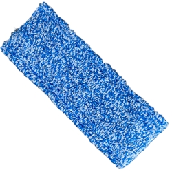 Mopatex CISNE Nakładka Microfibra DUO Mop Płaski 40cm Kolor Niebieski + Biały 207540-01