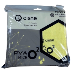 Mopatex CISNE Ścierki z mikrofibry z powłoką PVA MICRO 2 38x35 5-sztuk Żółte 560475