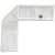 Nakładka Mop Płaski Kieszeniowy 80cm Mikrofibra HS405