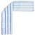 Nakładka Mop Płaski Kieszeniowy 80cm Mikrofibra HS405