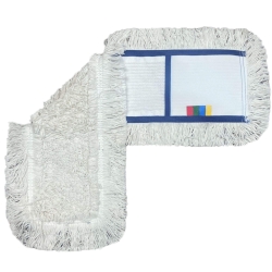 Nakładka Mop Płaski Bawełniany Kieszeniowy 60cm HS409