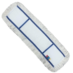 Nakładka Mop Płaski Bawełniany Kieszeniowy 60cm HS409