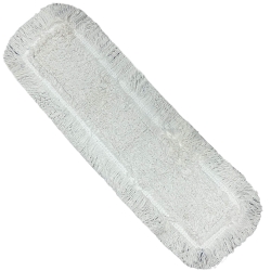 Nakładka Mop Płaski Bawełniany Kieszeniowy 60cm HS409