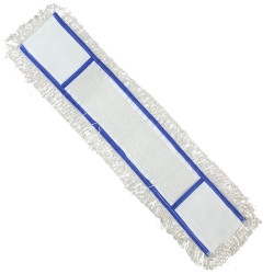 deClean Nakładka Mop Płaski Bawełniany Kieszeniowy 80cm HS409 ECO