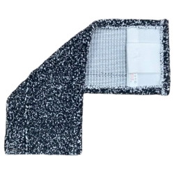 deClean Nakładka Mop Płaski DUO Kieszeniowy + Klips SCRUB EXTRA 40cm do Szorowania HS413