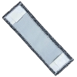 deClean Nakładka Mop Płaski DUO Kieszeniowy + Klips SCRUB EXTRA 50cm do Szorowania HS413