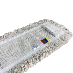 Nakładka Mop Płaski DUO Kieszeniowy + Klips Bawełna 40cm 145g HS416