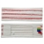 deClean Nakładka z Mikrofibry DUO 40cm kieszeń/klips Kolor Biały + Pasek czerwony HS431