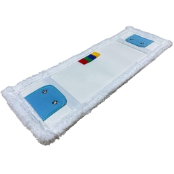 deClean Nakładka Mop Płaski DUO Kieszeniowy + Klips Microfibra 40cm HS455