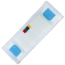 deClean Nakładka Mop Płaski DUO Kieszeniowy + Klips Microfibra 40cm HS455