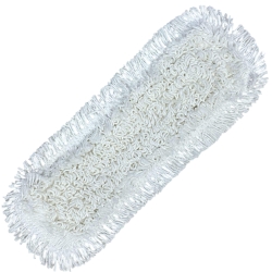 deClean Nakładka Mop Płaski DUO Kieszeniowy + Klips Bawełna 40cm HS456