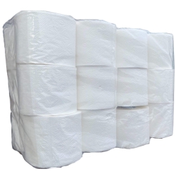 Papier Toaletowy Celuloza 40m 2W Biały 24 rolki HS542