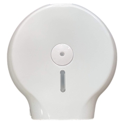 deClean Podajnik do Papieru Toaletowego JUMBO Podajnik Biały HS060