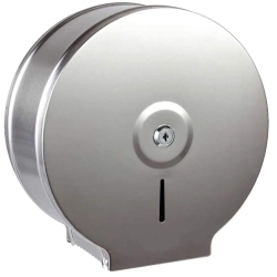 deClean Podajnik Stalowy do Papieru Toaletowego Jumbo Matowy HS180