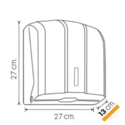 deClean Podajnik HS040 do Ręczników Papierowych Składanych