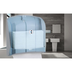 deClean Podajnik HS040T do Ręczników Papierowych Składanych Transparentny