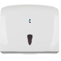 deClean Podajnik do Ręczników Papierowych Składanych Biały HS041