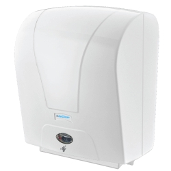 deClean Podajnik do Ręczników w Roli Automatyczny Bezdotykowy Biały HS099