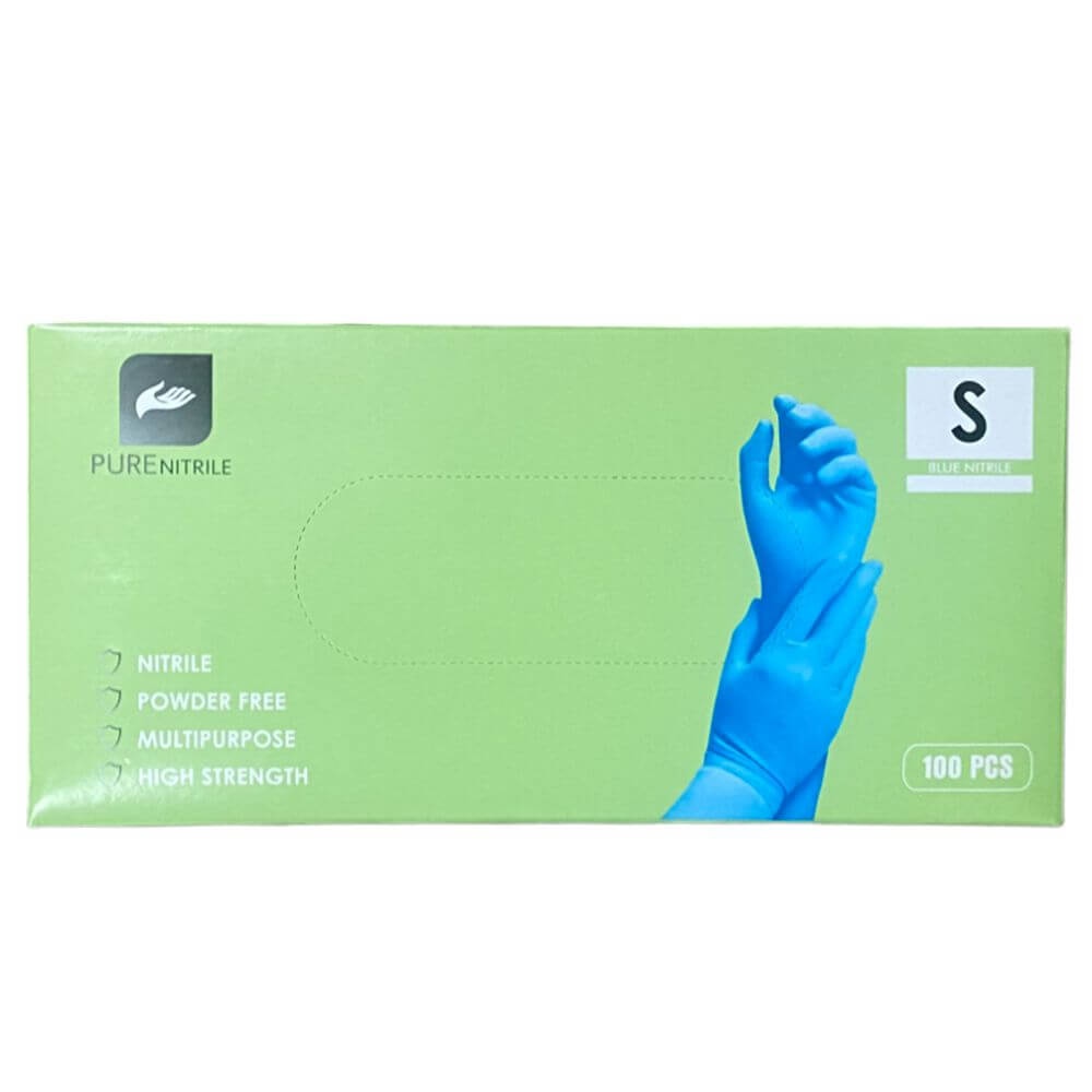Rękawice Nitrylowe Niebieski 100szt | higienapartner.pl