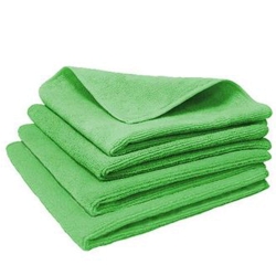 Ścierka z Microfibry 32x32 Soft 320g Zielona 10szt. HS653/G