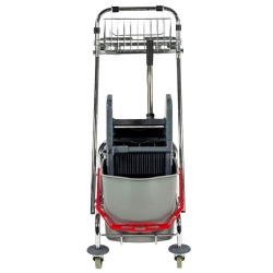 SPRINTUS Wózek do Sprzątania Double Bucket CHROME PRO 2x17 litów 301081