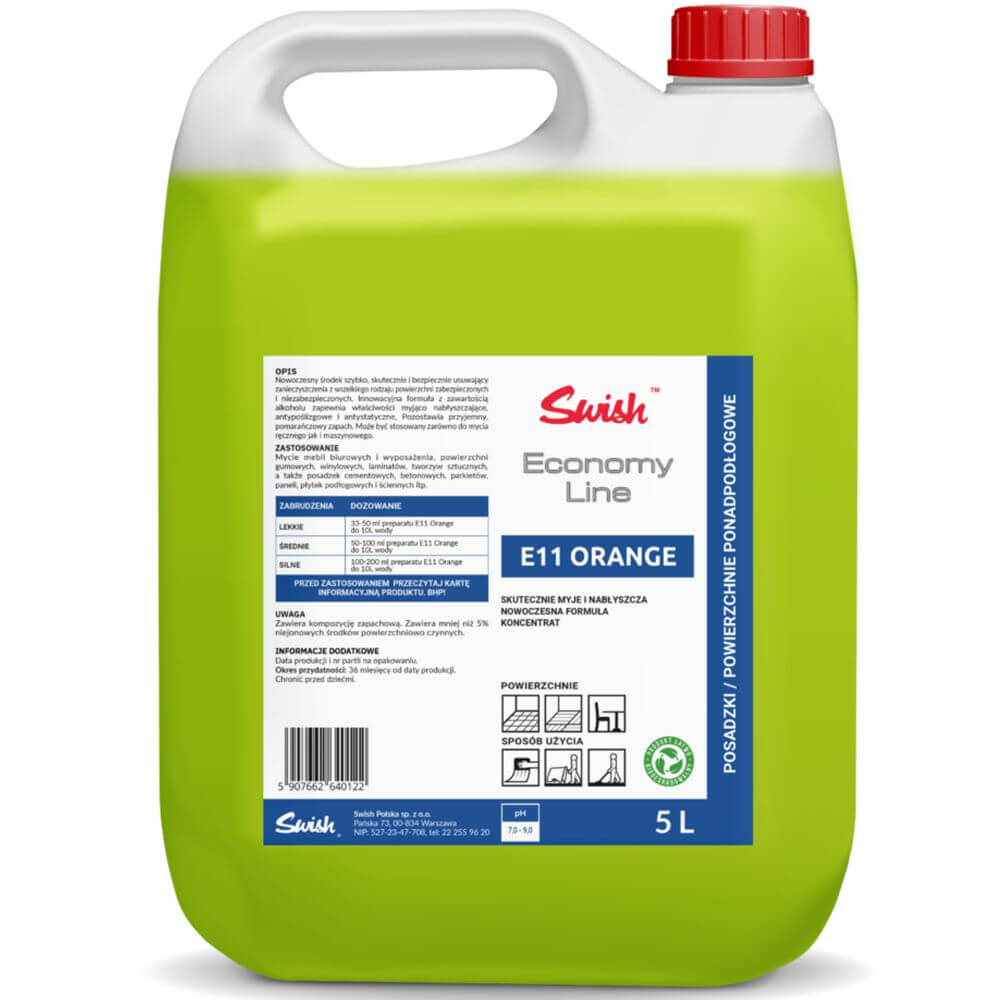 Swish E11 orange 5L | higienapartner.pl