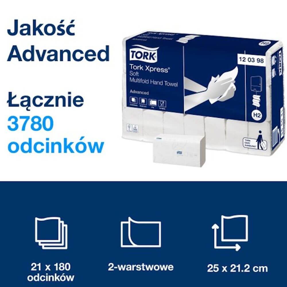Tork Ręcznik H2 Xpress | higienapartner.pl