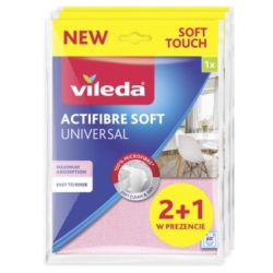 Vileda Ściereczka Actifibre Soft Universal 2+1 177450