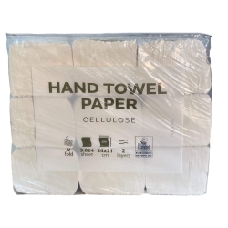 WEPA Ręcznik Papierowy Składany Celuloza 2W 24x21cm 3024 listków 278470