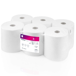 Satino by WEPA Ręcznik Papierowy 150m Celuloza 2W System Autocut MATIC Zgrzewka 6szt. 317820