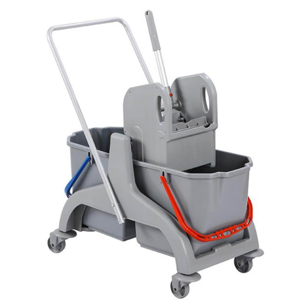 Wózek do Sprzątania Wiadra 2 x 25 litrów | higienapartner.pl
