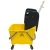 deClean Wózek do Sprzątania 24L Jednowiaderkowy + Wyciskarka Szczękowa JUMBO EXTRA Kolor Żółty HS225