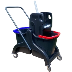deClean Wózek do Sprzątania 2-wiadra HS306