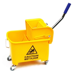 Wózek do Sprzątania Typy Kentucky Żółty 20l + Wyciskarka HS320