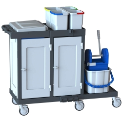 deClean Wózek Serwisowy do Sprzątania HSC451